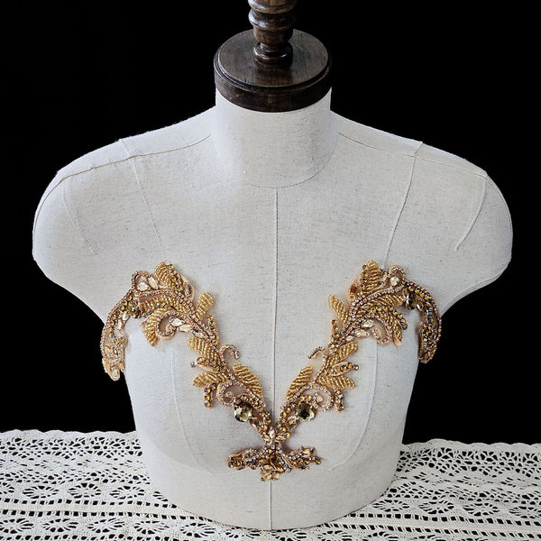 Luxe Floral Branch Applique