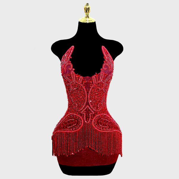 Fringe Glamour Bodice Applique